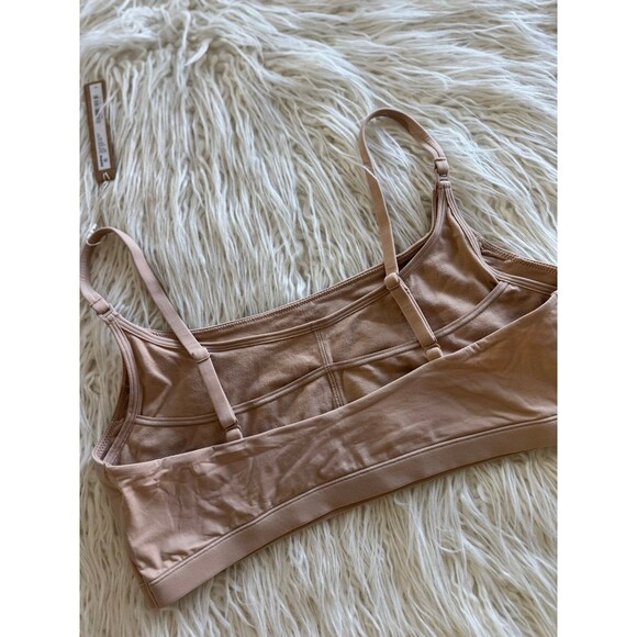 Skims Fits Everybody Maternity Pumping Scoop Bralette Clay Size XL - Picture 9 of 11